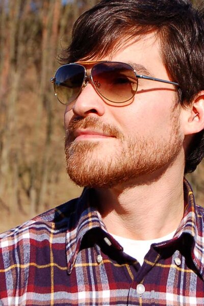 Goldbambus Piloten Sonnenbrille - Unidot Bamboo Eyewear