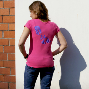 'Butterfly 01' Frauen-T-SHIRT FAIR TRADE - shop handgedruckt