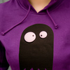 Eyecatcha „BuhoO“ Frauen-HOODY FAIR TRADE - shop handgedruckt
