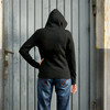 Eyecatcha „BuhoO“ Frauen-HOODY FAIR TRADE - shop handgedruckt