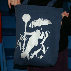 'Singing' Shopper aus BIO-BAUMWOLLE  - shop handgedruckt