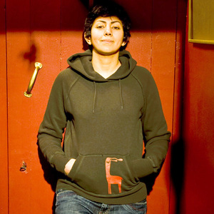 'Lamer' Frauen-Vintage-Hoody FAIR TRADE - shop handgedruckt
