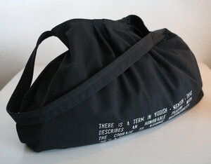 'MENTSH' Tasche - Lena Schokolade