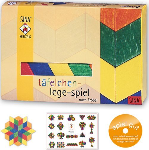 Legespiel 'Bunte Täfelchen' - Sina Spielzeug