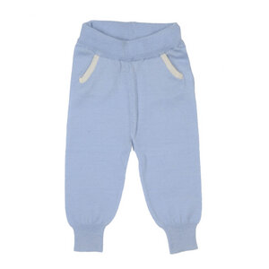 Poppy and Ned Baby Strick Leggins Jungen, Farbe: soft blau - Poppy and Ned