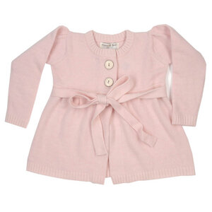Mädchen/Baby Strickjacke, Farbe: soft pink - Poppy and Ned