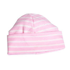 Babymütze Bio Baumwolle Breton, Farbe: pink - Organics for Kids