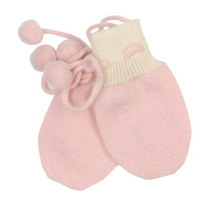 Baby Fäustlinge, Farbe: soft pink - Poppy and Ned