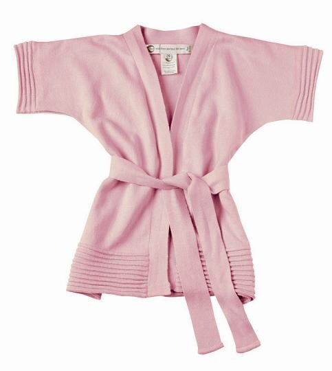Ideo Strickjacke im Kimono Stil, Farbe. altrosa - Ideo