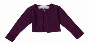 Ideo Baby Bio Strick Bolero, Farbe: pflaume - Ideo