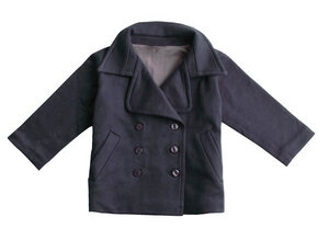 Ideo Caban Kinder Jacke , Farbe: Schieferblau - Ideo
