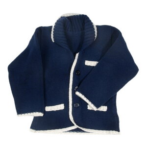 Aravore Öko Strickblazer,  Farbe: navy - Aravore