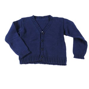 Aravore klassische Baumwoll Strickjacke, Farbe: navy - Aravore