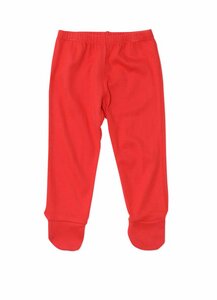 Green Baby Hose mit Fuß, Farbe: blutorange - Green Baby