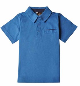 Ideo Öko Polo Shirt , Farbe: blau - Ideo
