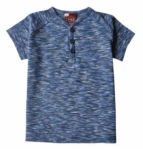 Ideo Öko Shirt , Farbe: blau meliert - Ideo