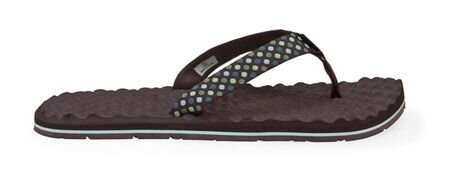 FLIPPEE POLKA chocolate - SIMPLE SHOES