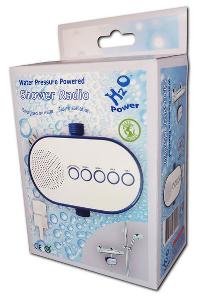 Wasserdruck Duschradio - H2O