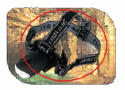 BAT Kopf- u. Fahrradlampe mit Dynamofunktion - Powerplus