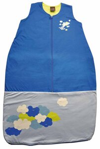 Ideo Schlafsack aus Bio Baumwolle, Farbe: blau - Ideo