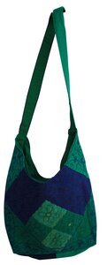 Patchworktasche aus Dhakastoffen - Reciclage