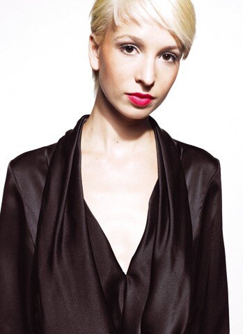 Seiden-Satin Kleid - STUDIO JUX