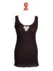 Vintage Appliqué Tank Top - woodlike