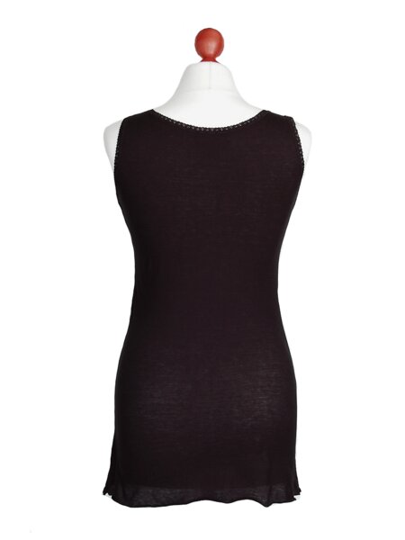 Vintage Appliqué Tank Top - woodlike