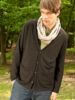 OUTSET Strickjacke - schwarz - woodlike