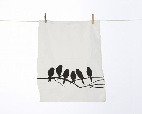 Geschirrtuch 'Love birds' - ferm LIVING