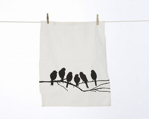 Geschirrtuch 'Love birds' - ferm LIVING