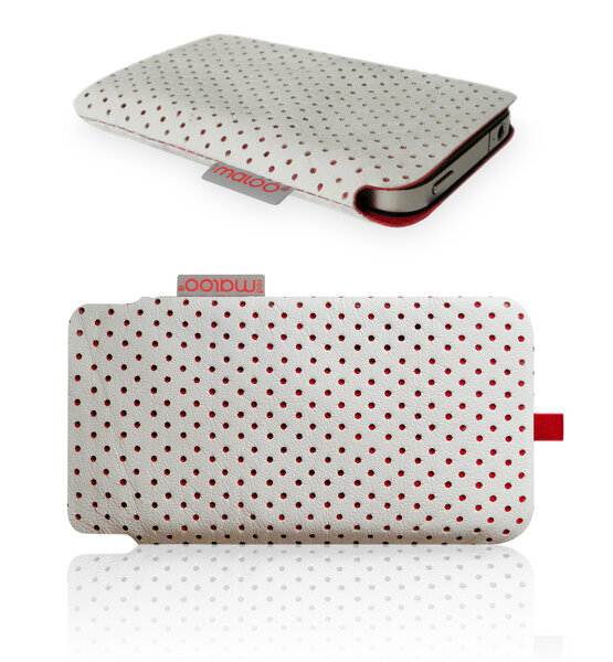 iPhone 4 Tasche Nappa Leder  - redmaloo
