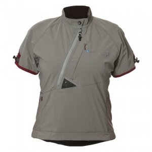 Frej Shirt (Damen) - Funktionsshirt - Grey - Klättermusen