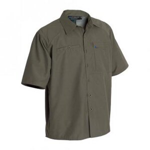 Sindre Shirt (Damen) - Moss Green - Klättermusen