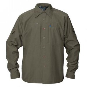 Snotra Shirt (Damen) - Moss Green - Klättermusen