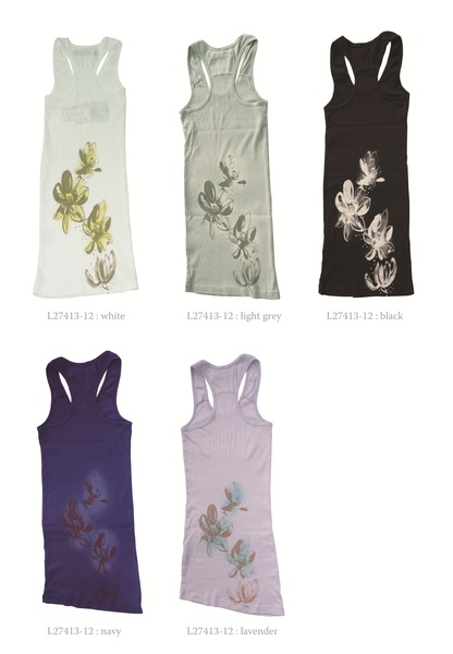 Chakura Lotus Tank Top - Chakura by Ku Ambiance