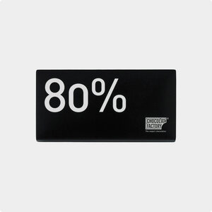 80% - Chocolat Factory - The expert chocolatier