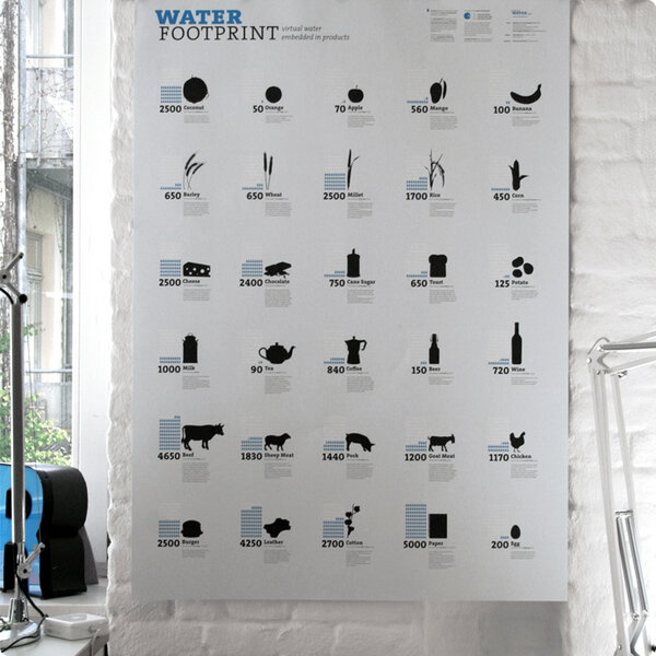 Virtual Water Poster (DinA0) - Agentur Raureif