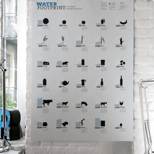 Virtual Water Poster (DinA0) - Agentur Raureif