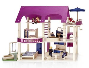 PUPPENHAUS VILLA LILLY / Doll's House Mansion Lilly  - fairwerk