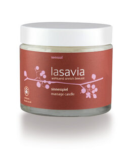 Sinnesspiel – massage candle – sensual - Lasavia Naturkosmetik