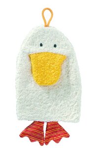 Waschlappen 'Ente Emma' - Lana naturalwear
