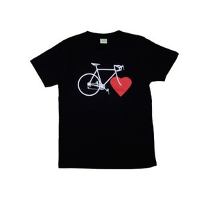 BIKE LOVE (boys eco shirt black) - nicegreenstuff