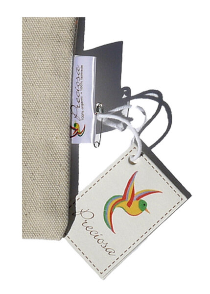 Reißverschlußtasche mit niedlicher Elefanten-Applikation - Preciosa