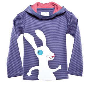 Ringelshirt 'Schneehase' - Kissa