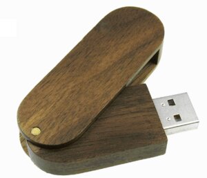 USB aus Holz, aufklappbar - Vireo