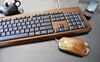 Tastatur & Maus aus Bambus, lackiert - BambooTech