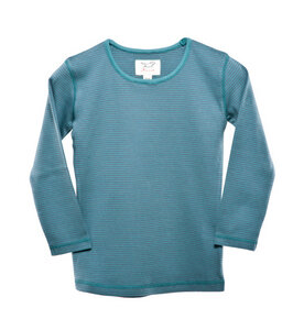 Ringelshirt hellblau - Kissa