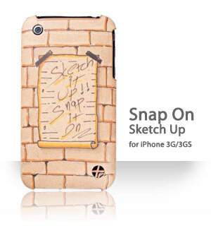 Trexta Snap On Cover Sketch Up iPhone - Trexta
