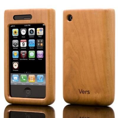 iPhone Hülle aus Holz (Bambus, Walnuss,Kirsch) - Vers